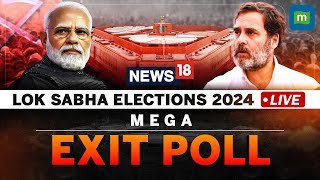 LIVE News18 Exit Poll 2024  NDA to Win 355370 Seats  PM Modi vs Rahul Gandhi  Lok Sabha Polls [upl. by Leveroni]