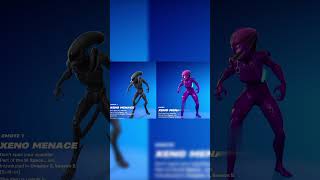 Fortnite AGONY X Xeno Menace amp Mask Up Emote Comparison [upl. by Rihat]