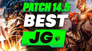 The BEST Junglers For Season 14 On Patch 145  All Ranks Tier List League of Legends [upl. by Ahsiekyt]