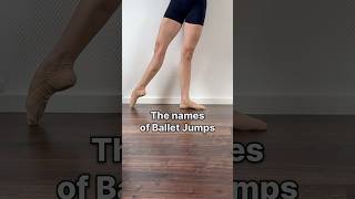 The names of Ballet 🩰 jumps shorts [upl. by Cesare139]