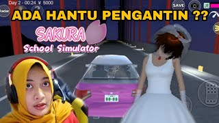 ADA HANTU PENGANTIN  DI SAKURA SCHOOL SIMULATOR [upl. by Betsey]