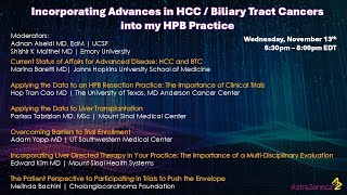 Incorporating Advances in HCC  Biliary Tract Cancers into my HPB Practice [upl. by Reider]