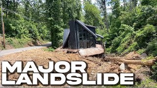 GATLINBURG TN MAJOR LANDSLIDE From Recent Storms [upl. by Ecnar]