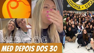 MEDVLOG 8 ☠️ UM DOS PERÍODOS MAIS DIFÍCEIS DA MEDICINA  Medicina depois dos 30 na federal [upl. by Terza]