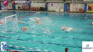 WaterPolo  Championnat de Grèce 20222023  Panionios  Chios Match complet [upl. by Tarrant180]