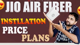 Jio Air Fiber Instllation  Air Fiber  Price  Plans  In telugu by Mouli [upl. by Nnylrats379]