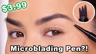 MICROBLADING EYEBROW PEN REVIEW  Maryam Maquillage [upl. by Lebatsirhc]