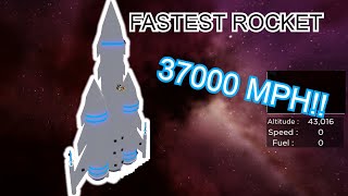 I TRAVELED THE 3RD DIMENSION IN THE FASTEST ROCKET  321 Blast Off Simulator Roblox [upl. by Certie]