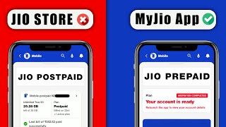 Jio Postpaid to Jio Prepaid Convert in Just 5 Minutes Secret Trick🤫 Hindi [upl. by Cally]