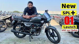 Hero Splendor Plus 01 Edition New Model Launch 2023 With new Update Full Review In Hindi [upl. by Suryt]