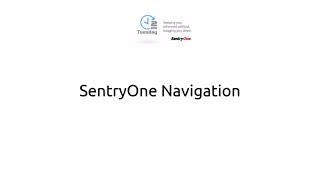 SentryOne Navigation [upl. by Lief]