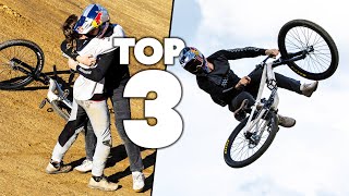 Who Won the Overall  Top 3 MTB Slopestyle Runs of Crankworx Rotorua 2022 [upl. by Fulvia]