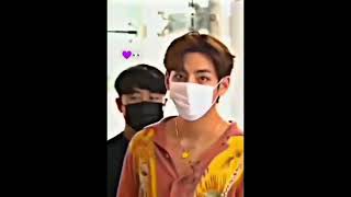 Ronde chaka Cute taehyung 💜💜 music newsong hindisong bts btsv viralshort viralvideo btsarmy [upl. by Atil734]