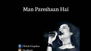 Saans Heraan Hai Man Pareshan Hai Neha Kakkar QR Video Whatsapp Status [upl. by Burwell278]