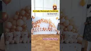 New Baby Photography Backdrops 😍💕🌸 Don’t Miss To Grab Yours 🌼 [upl. by Yssac]