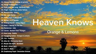 Orange amp Lemons  Heaven Knows  Palagi  TJ Monterde  OPM Trending Playlist 2024 vol1 [upl. by Regnij271]