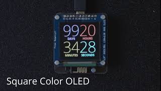 Square Color OLED [upl. by Retsevlys]