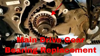 2007 Harley Davidson FLHTCU Transmission Rebuild Teardown and Main Drive Gear Removal [upl. by Attenrad]