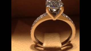 101 carat Hearts and Arrows diamond ring [upl. by Nnayar17]