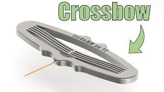 Toothpick Crossbow print in place [upl. by Odrahcir266]