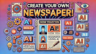 How to write news paper using ai [upl. by Eglantine]