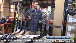 Altai Hok Marquette SkiSnowshoe Hybrids Review amp Comparison  ORS Cross Country Skis Direct [upl. by Mazur]