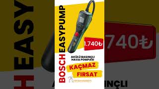 Bosch EasyPump Akülü Lastik Şişirme Pompası [upl. by Odnarb964]