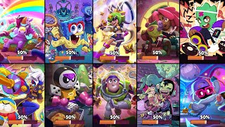 All Loading Screen Evolution in Brawl Stars 2017  February 2025  BrawlStars X ToyStory [upl. by Nade]