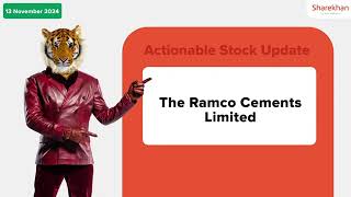 Stocks To Buy Now  Affle India Ltd The Ramco Cements Ltd  13th Nov 2024 [upl. by Sinclare]