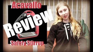 ACAVALLO SAFETY STIRRUP REVIEW [upl. by Mcferren574]