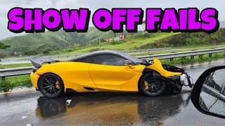 When Showing Off Goes Wrong 53 CAR FAILS 2024  Majestic Motors [upl. by Htnicayh]