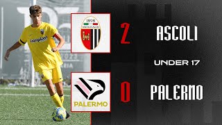 Highlights Under 17  AscoliPalermo 20  Ascoli Calcio [upl. by Adna]