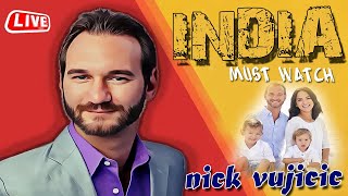 nick vujicic inspirational speech  live  india  Nick vujicic [upl. by Llenet]