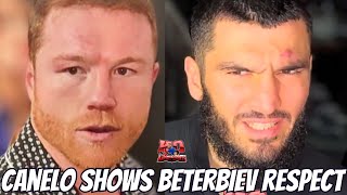 ⚠️⚠️⚠️ CANELO HONEST ON ARTUR BETERBIEV OR DAVID BENAVIDEZ BIGGER CHALLENGE canelo arturbeterbiev [upl. by Atener891]