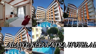 Alaiye Kleopatra Hotel Alanya in Turkey [upl. by Osnofledi]