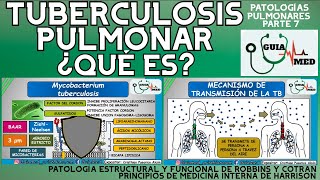 TUBERCULOSIS PULMONAR QUE ES  GuiaMed [upl. by Montfort]