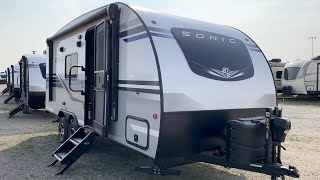 2021 Venture RV Sonic SN190VRB Travel Trailer Quick Tour [upl. by Eigla313]