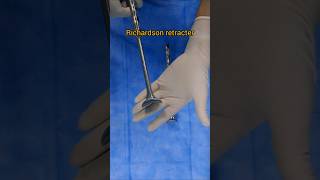 Richardson retractormedicalinstruments science bscnursing surgicaltools surgicalinstrumentsot [upl. by Zuzana]