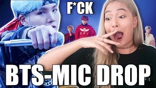 BTS 방탄소년단 MIC DROP STEVE AOKI REMIX MV REACTION VIDEO [upl. by Ayetal]