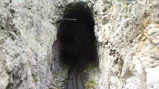 PILATUS COGWHEEL TRAIN Drivers view [upl. by Ecnarwal]