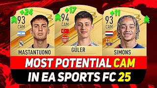 EA FC 25 WONDERKIDS 👶 ✸ BEST YOUNG CAM IN CAREER MODE ft GÜLER XAVI SIMONS MASTANTUONOetc [upl. by Elnar]