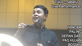 Tulus  Sepatu  Live At La Piazza Kelapa Gading Mall 1632024 [upl. by Aerdnat]