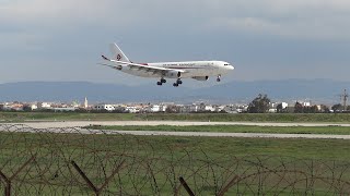 تشكيلة من الطائرات قرب مطار هواري بومدين  Algiers Airport Compilation [upl. by Llerut]