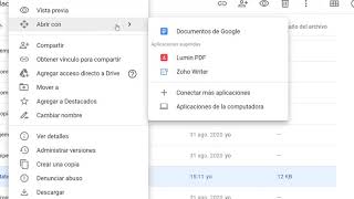 14 Subir archivo word y convertirlo a google docs [upl. by Macegan]