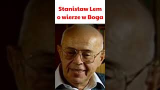 Stanisław Lem o wierze w Boga shorts [upl. by Adnylem]