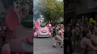 Desfile da Oktoberfest em Blumenau 🍺🇩🇪🐷 oktoberfest blumenau [upl. by Debera]