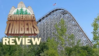 Shivering Timbers Review  Michigans MustRide Roller Coaster [upl. by Audrit]