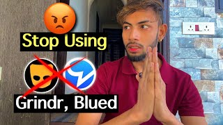 Please 🙏  STOP Using Grindr Blued gay dating app [upl. by Theodoric]