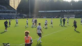 Krystian Bielik Celebrates Birmingham Away Win V Wycombe [upl. by Inman]