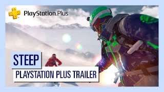 STEEP  Playstation Plus Trailer [upl. by Oicnerolf]